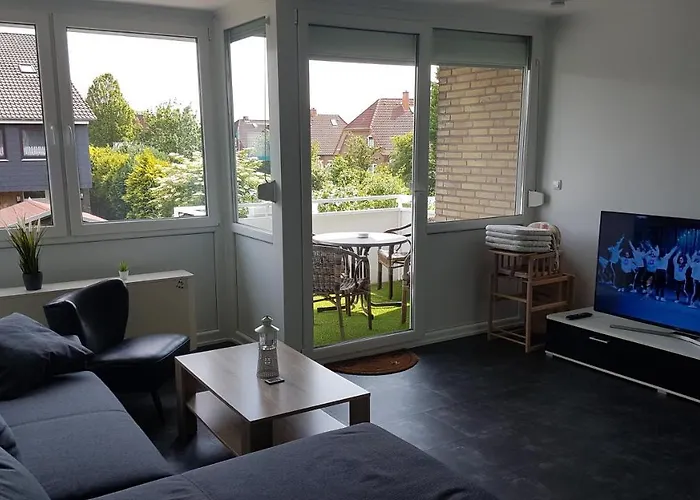 公寓 Middeldiek Hooksiel *